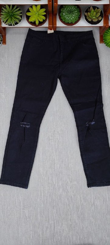 Textured Surface Jeans