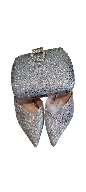 Sandals Shoes And Bag Set Designer