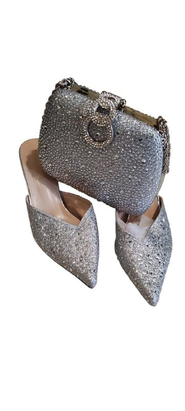 Sandals Shoes And Bag Set Designer